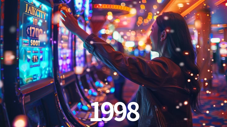 1998: Jogos de Caça-Níqueis-Altas Recompensas, Roleta-Velocidade, Blackjack-Desafios Máximos